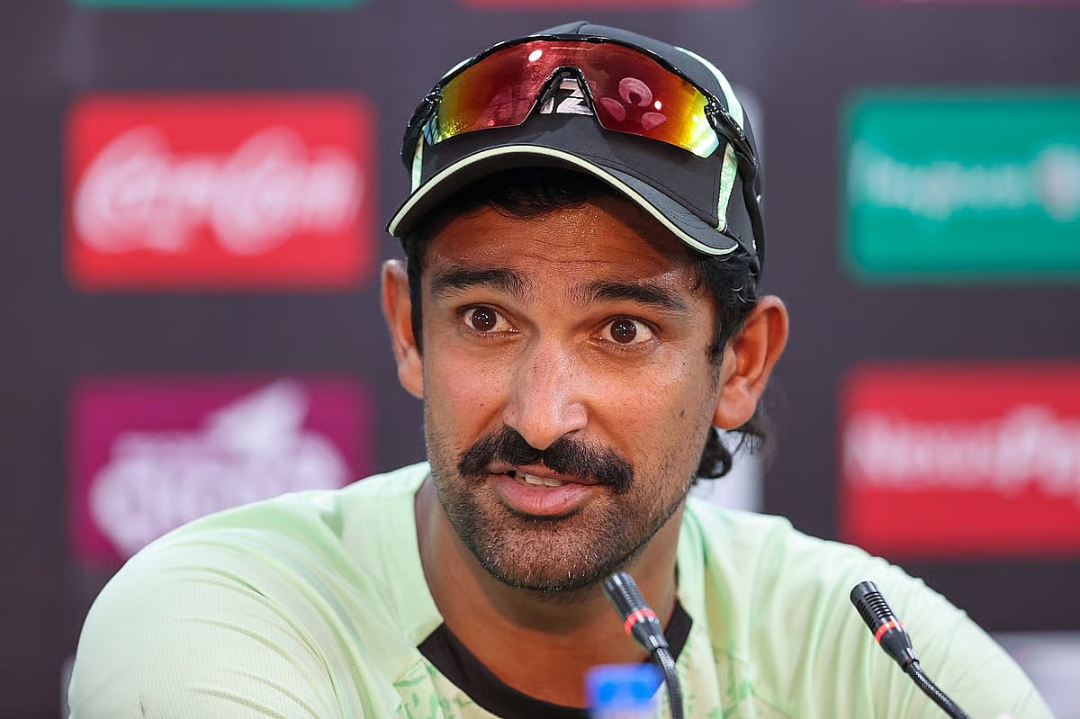 New Zealand leg-spinner Ish Sodhi at the press conference