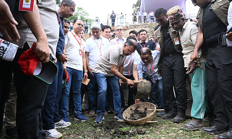 Prime Minister Tarique Rahman inaugurated the re-excavation programme of the Ulashi ‘Zia Khal (canal)’ at Sharsha upazila on 27 April, 2026