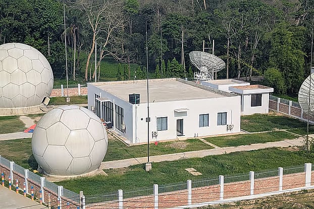 Bangladesh's first ocean satellite ground station. Thursday.
