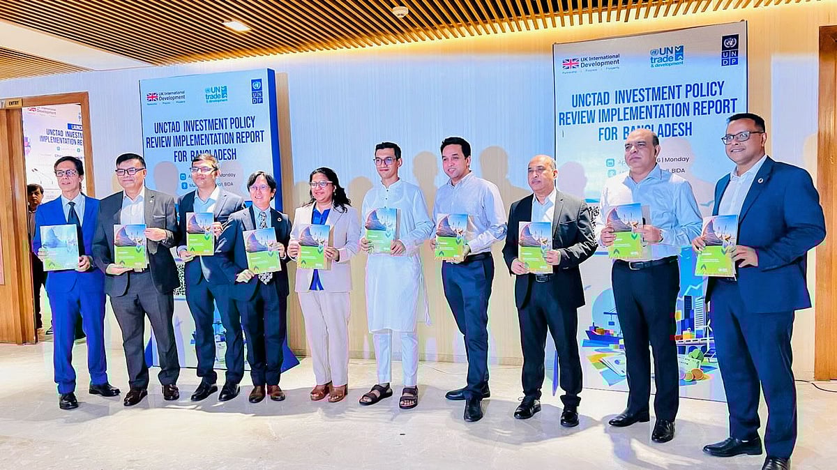 Publishing of the Investment Policy Review (IPR) Implementation Report 2026 for Bangladesh by the United Nations Conference on Trade and Development at BIDA headquarters at Agargaon, Dhaka on 27 April 2026