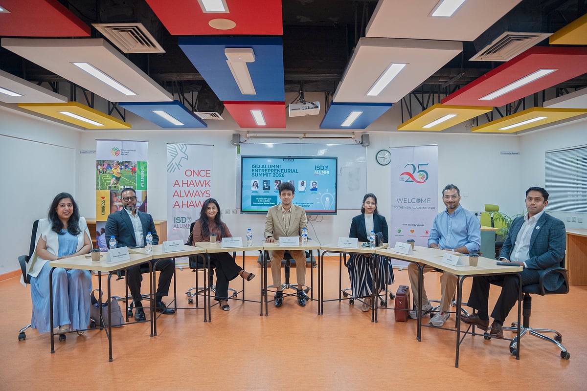 International School Dhaka (ISD) hosted the ISD Alumni Entrepreneurial Summit 2026 on 30 April.