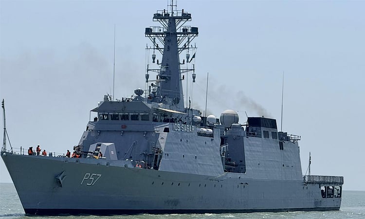 Indian naval ship IOS Sagar