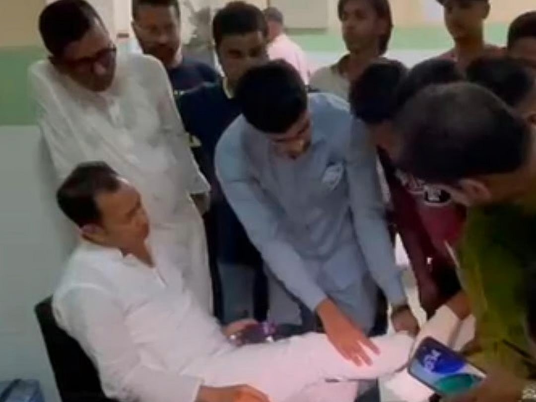 MP for Sunamganj-1 Kamruzzaman Kamrul was injured after being struck on the leg by a stone while trying to stop the clash.