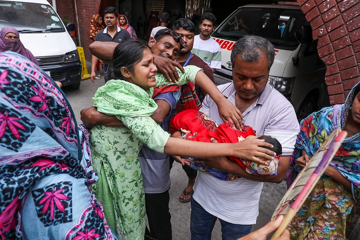An eight-month-old child from Kushtia with measles, was transferred to Bangladesh Shishu Hospital and Institute for better treatment after being treated at DNCC Hospital in Dhaka for five days. He was admitted to the ICU but died during treatment.