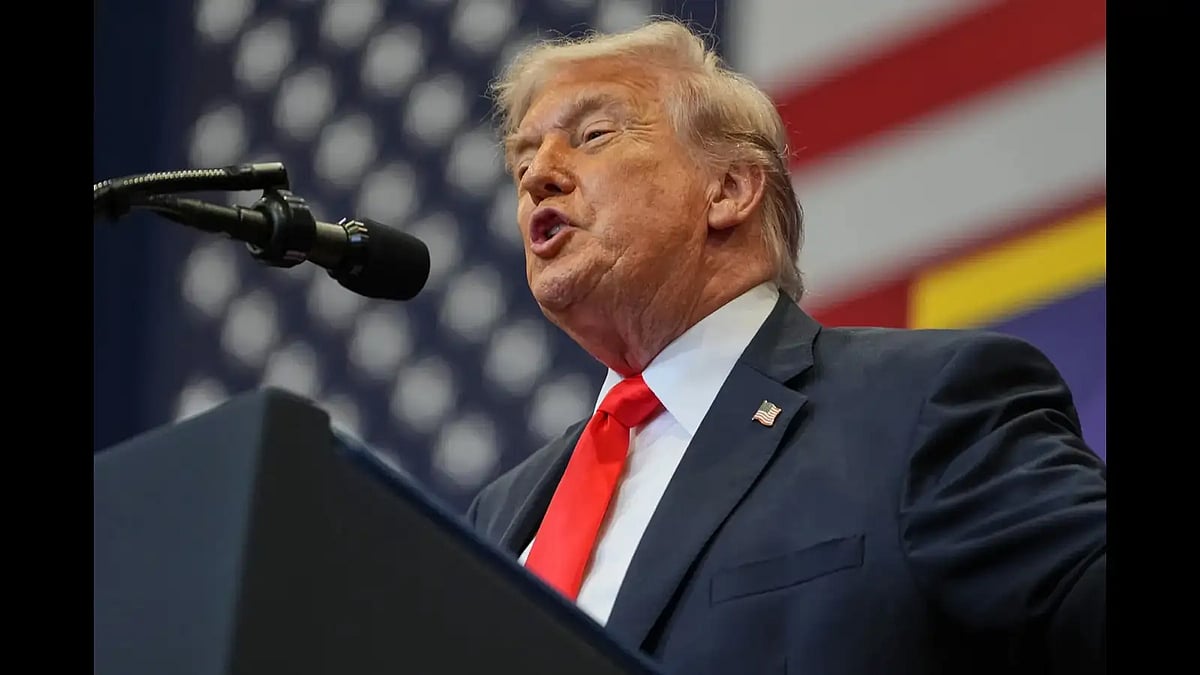 US President Donald Trump