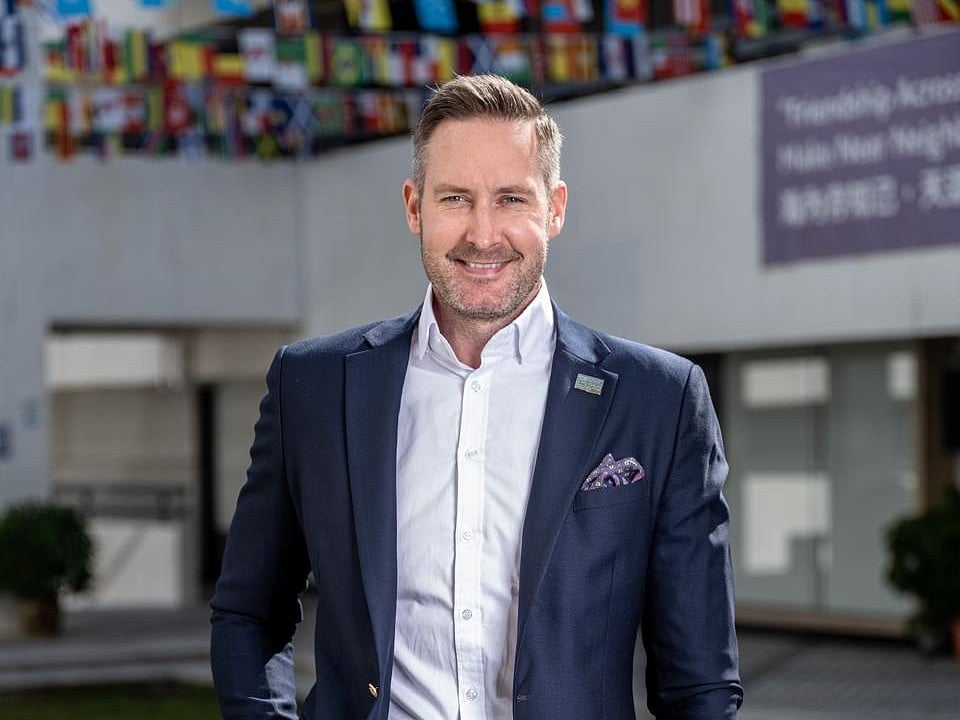 Spencer A Fowler, principal of Li Po Chun United World College of Hong Kong (LPCUWC).