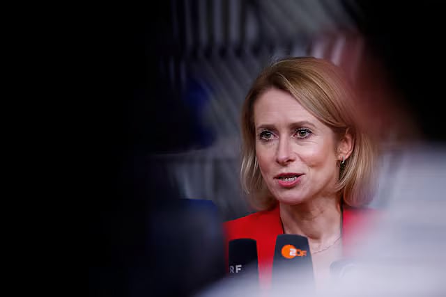 EU top diplomat Kaja Kallas