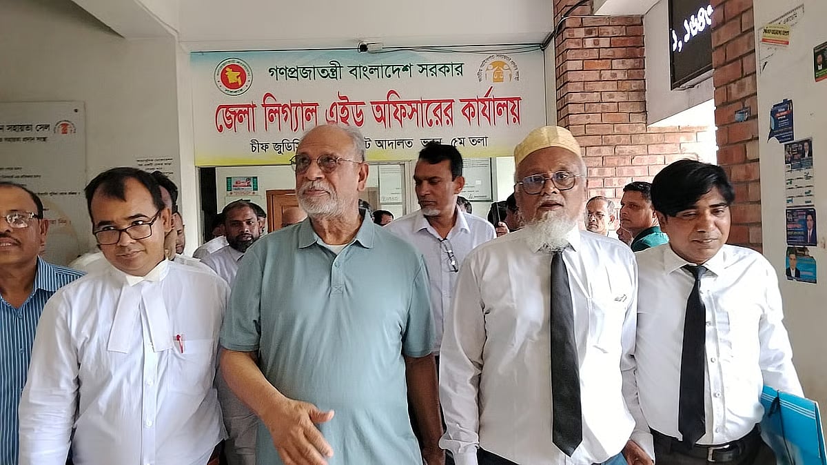 Latif Siddiqui appears before a court in Dhaka on 13 May