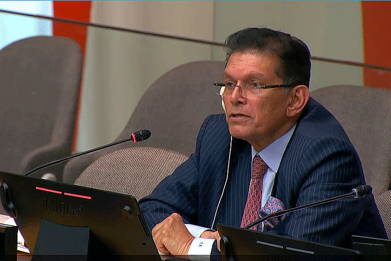 Bangladesh Foreign Minister Khalilur Rahman at the UN