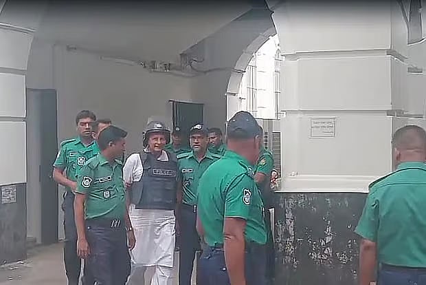 Hasanul Haq Inu in the International Crimes Tribunal