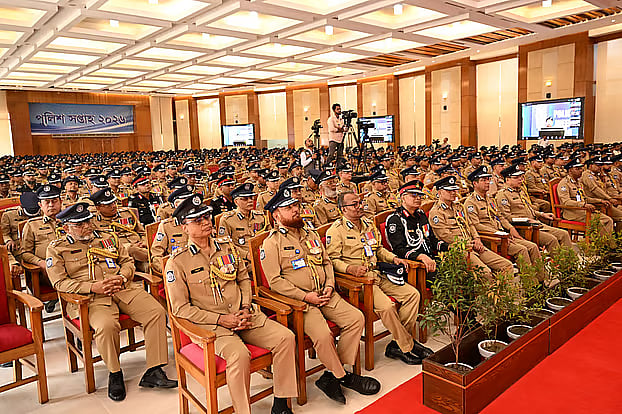 At a session of the Police Week 2026, held on Sunday at the Rajarbagh Police Lines Auditorium in the capital.