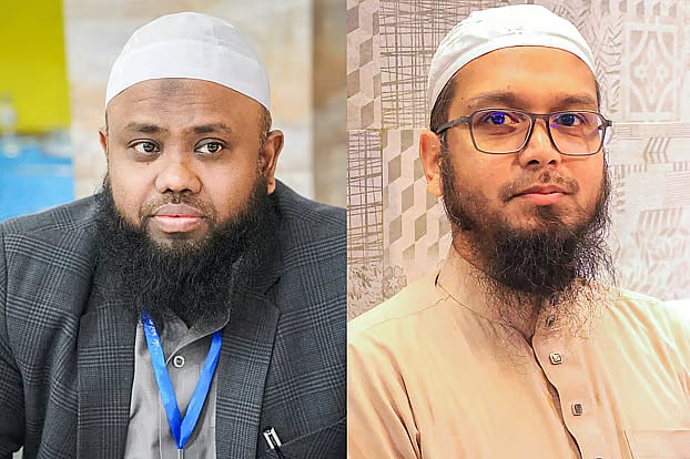 Atikur Rahman Mujahid and Sheikh Fazlul Karim Maruf