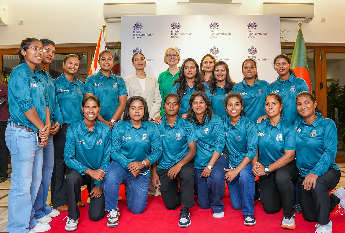 British High Commission Dhaka hosted a special send-off reception in honour of the Bangladesh Women’s National Cricket Team as they prepare to depart for the ICC Women’s T20 World Cup 2026.