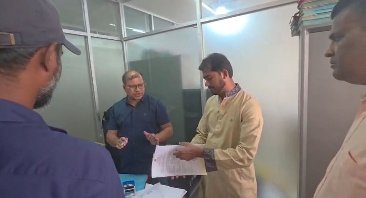 Md Nurul Haque orders the temporary suspension of 2 employees of WEWB, 1 employee of PKB for 'bribes' .