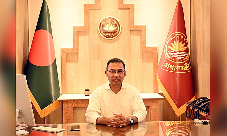 Prime Minister Tarique Rahman.