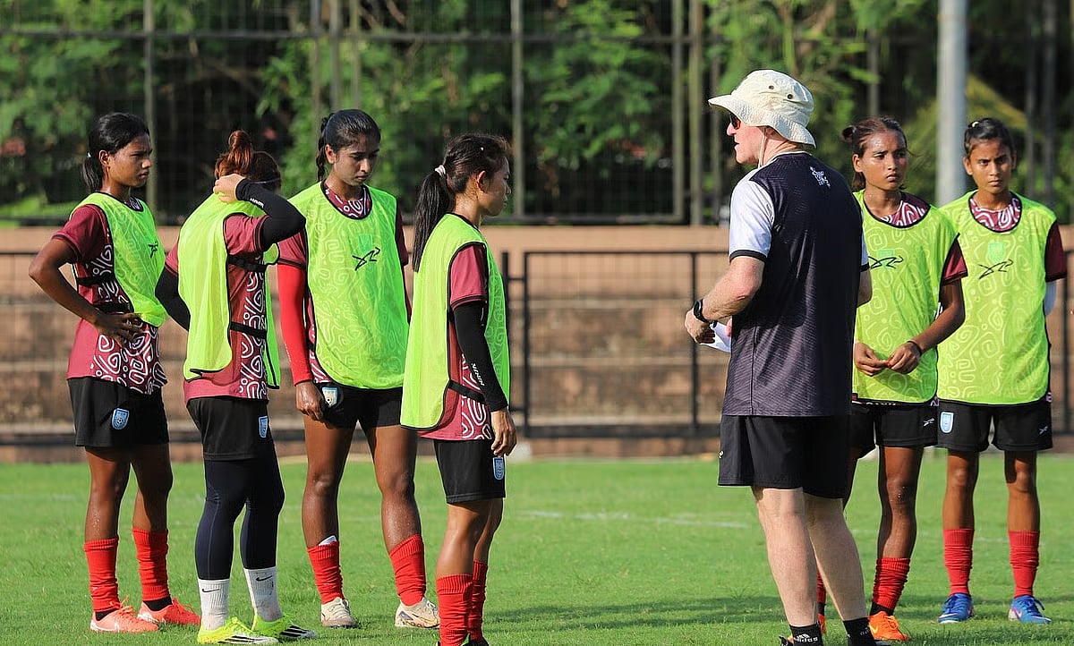 Bangladesh women's national team during practice session on 30 May 2026