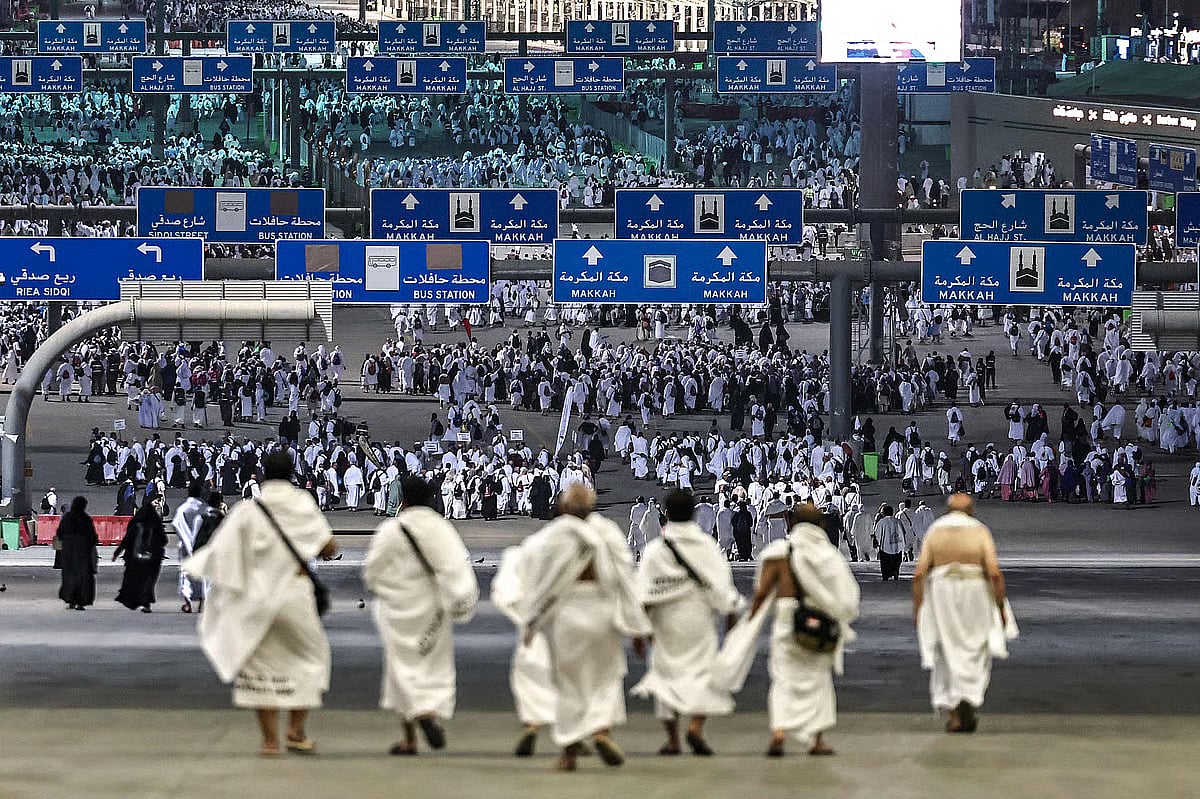 More than 1.7 million people took part in the hajj this year.
