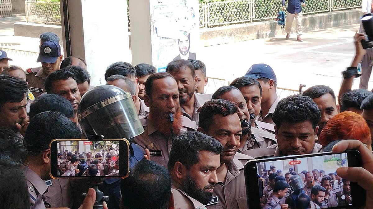 Sohel Rana, the prime accused in the case, was produced before the Child Violence Prevention Tribunal in Dhaka in the morning on 4 June 2026