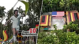 German-Themed House Draws Visitors During World Cup