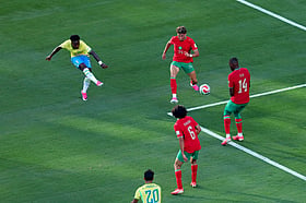 Vinícius Helps Brazil Overcome Early Morocco Challenge at World Cup
