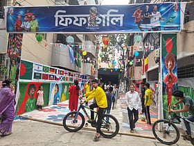 World Cup Frenzy Sparks Murals of Football Legends and Stars