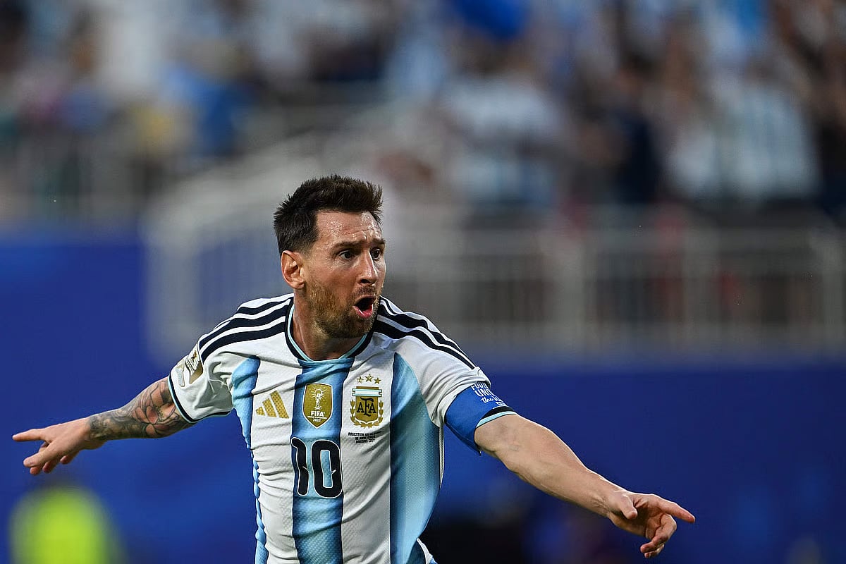 The football world has once again witnessed Lionel Messi's magic.