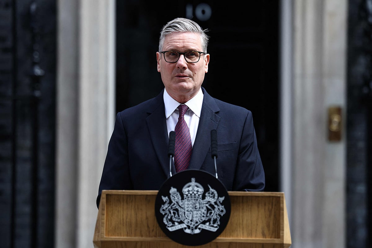 Britain’s Prime Minister Keir Starmer makes a statement on his future outside 10 Downing Street on the morning of 22 June 2026, in London. British Prime Minister Keir Starmer announced his resignation on Monday after fewer than two years in office in a term characterised by policy U-turns and deep public unpopularity