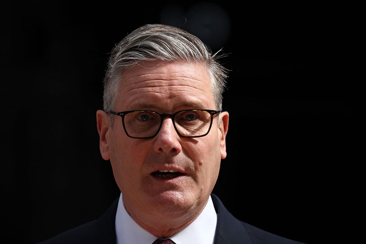 Britain's Prime Minister Keir Starmer makes a statement on his future outside 10 Downing Street on the morning of 22 June, 2026, in London. British Prime Minister Keir Starmer announced his resignation on Monday after fewer than two years in office in a term characterised by policy U-turns and deep public unpopularity.