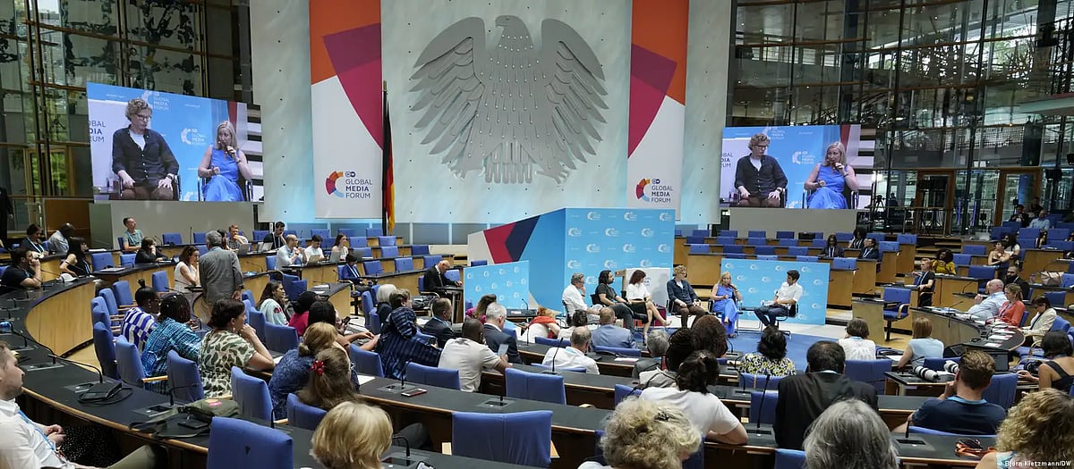 More than a thousand journalists, editors, and media professionals from over a hundred countries attended an international conference in Bonn, Germany.