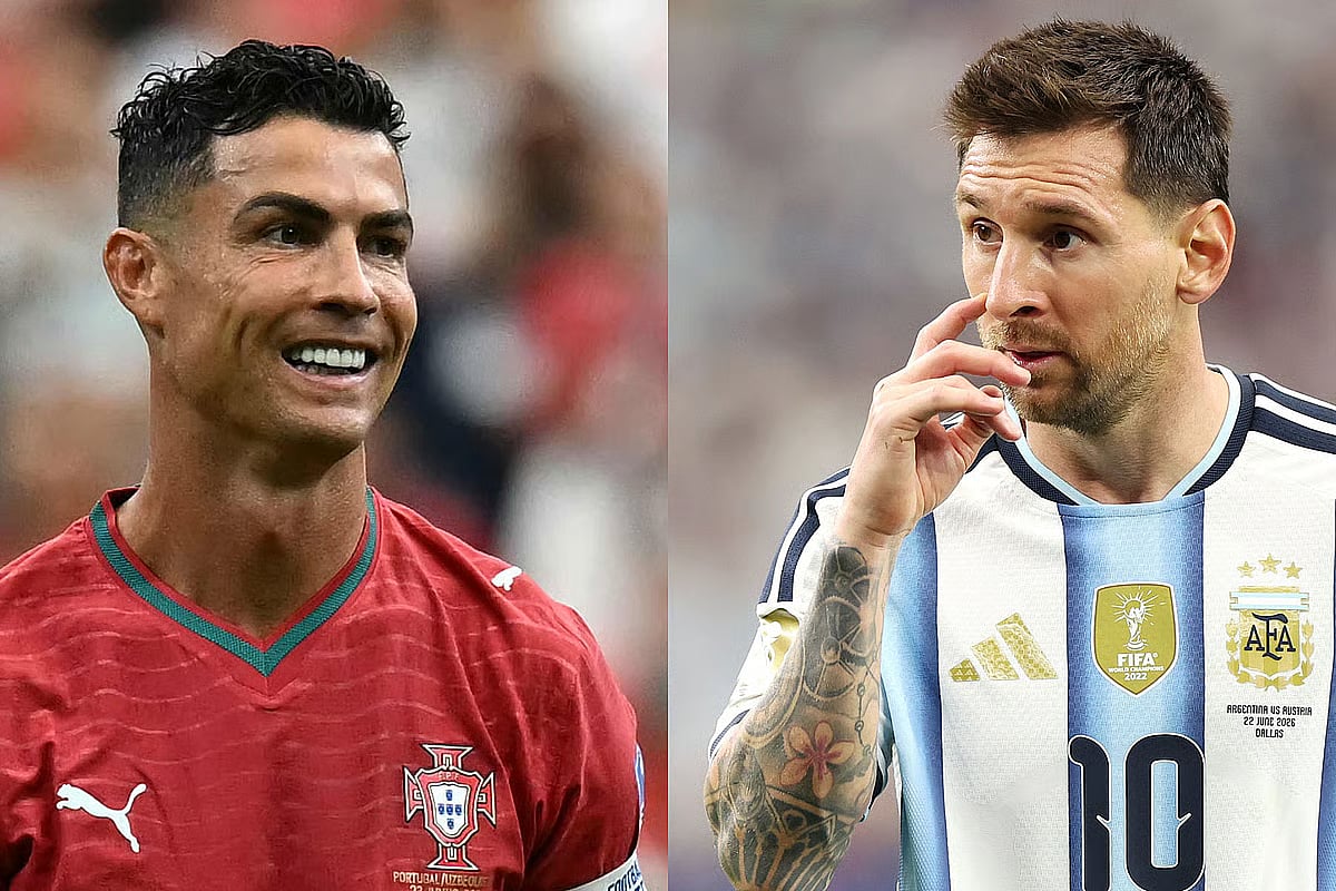Ronaldo and Messi