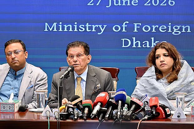 Foreign Minister Khalilur Rahman responded to various questions from journalists at a briefing organised at the Ministry of Foreign Affairs on Saturday afternoon.