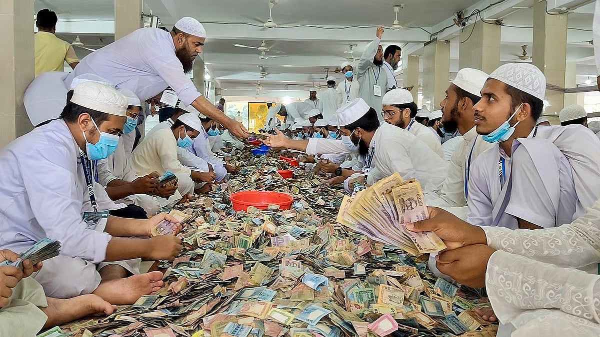 Record 43 sacks of cash found in Pagla Mosque donation boxes