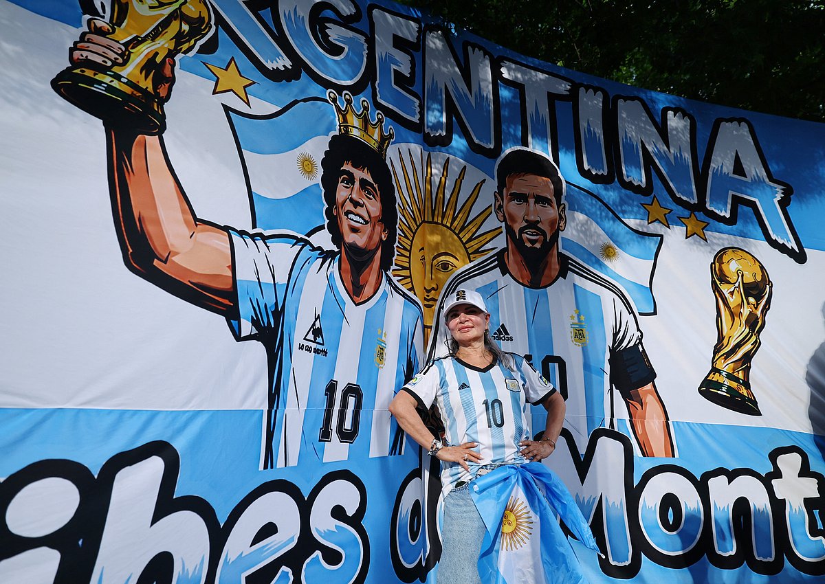 SOCCER-WORLDCUP-JOR-ARG/ARGENTINA PARTY