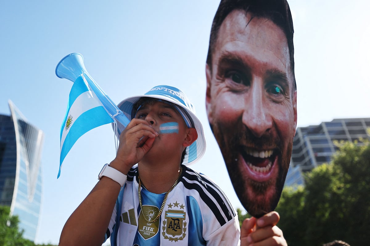 SOCCER-WORLDCUP-JOR-ARG/ARGENTINA PARTY