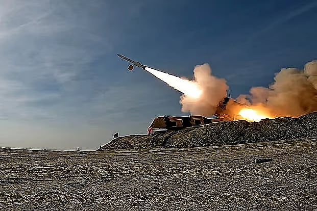 A missile drill is being conducted in southern Iran.