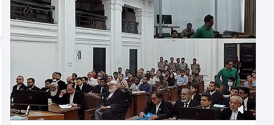 The verdict was broadcast live.