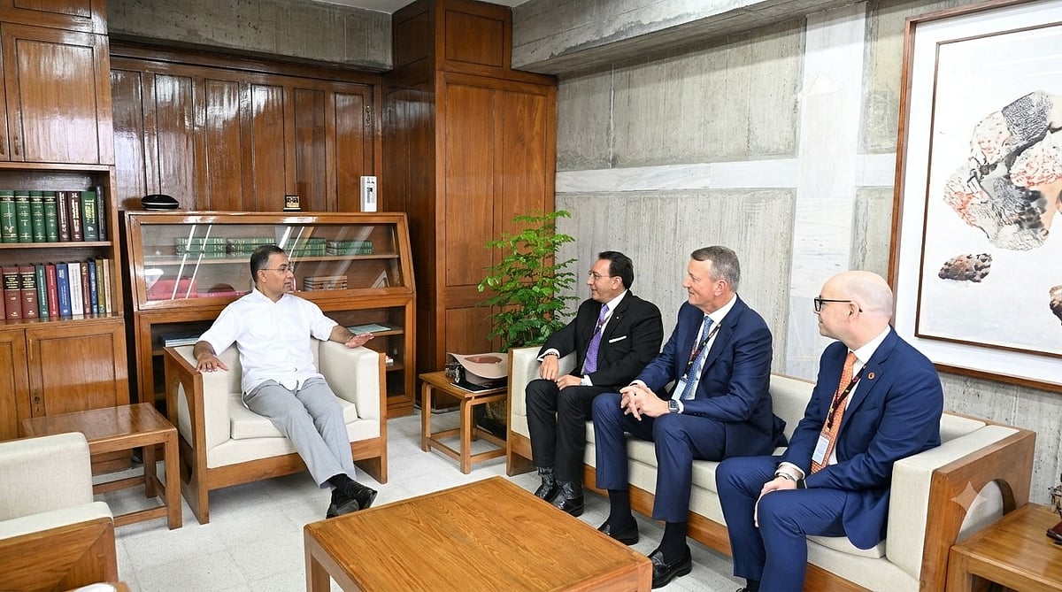 Augie K Fabela II, founder and chairman of the Board of VEON Group, met with the prime minister of Bangladesh, Tarique Rahman, at the Prime Minister’s Office in Dhaka on 29 June 2026.