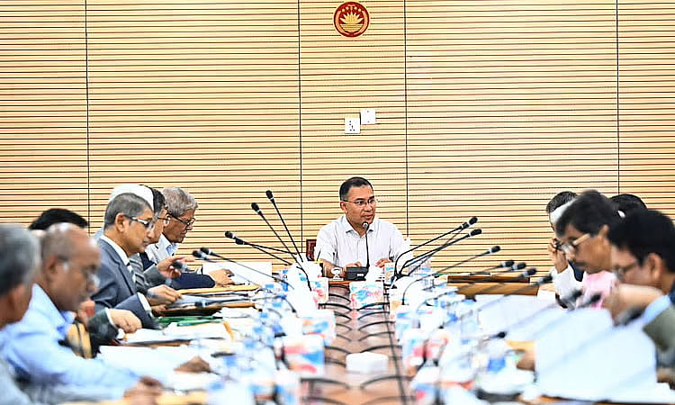 Prime Minister Tarique Rahman chairs a Cabinet meeting at the Secretariat in Dhaka on 2 July 2026.