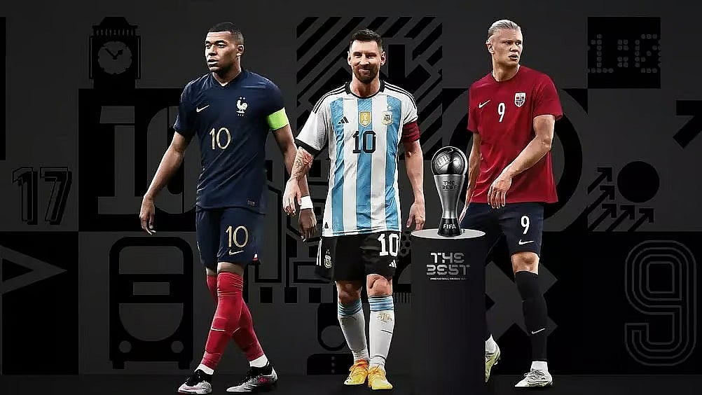 Mbappe, Messi, and Haaland