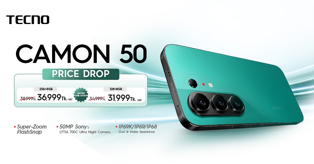 TECNO CAMON 50 smartphone