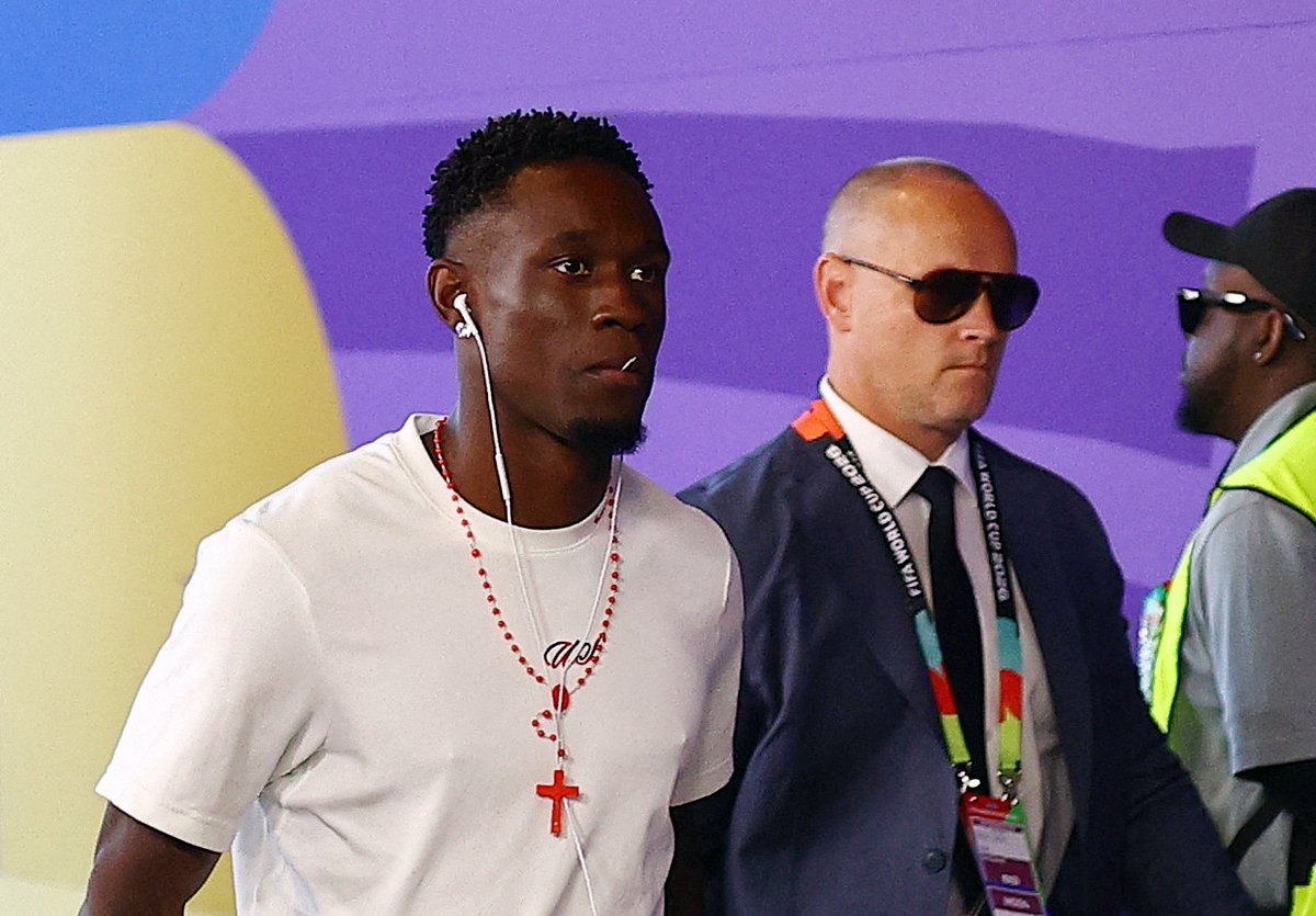 Football - FIFA World Cup 2026 - Round of 16 - United States v Belgium - Seattle Stadium, Seattle, Washington, U.S. - July 6, 2026
Folarin Balogun of the U.S. arrives at the stadium ahead of the match