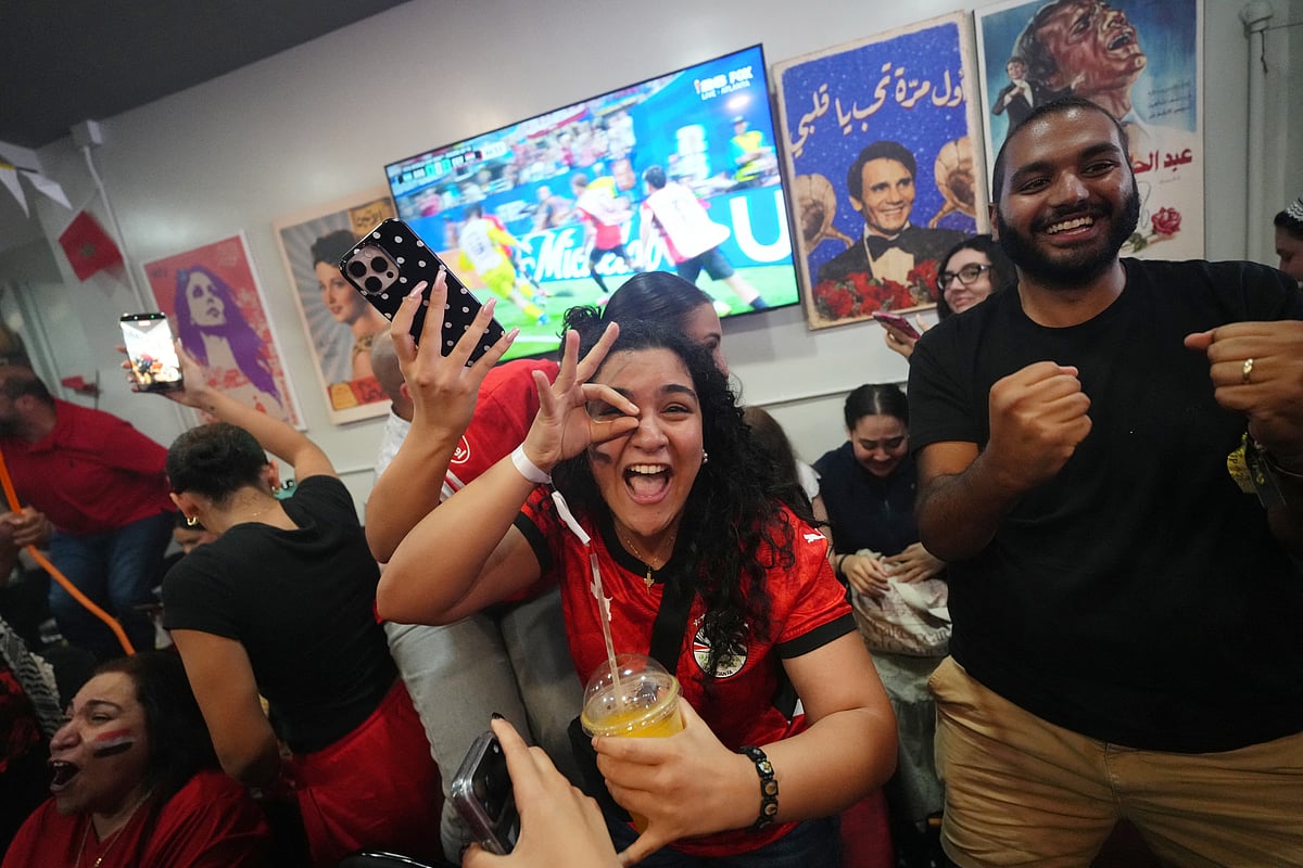SOCCER-WORLDCUP-ARG-EGY/FANS-NEWYORK