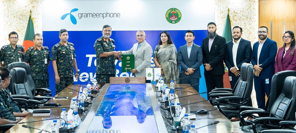 Grameenphone, has entered into a five-year strategic partnership with Bangladesh Ansar and VDP