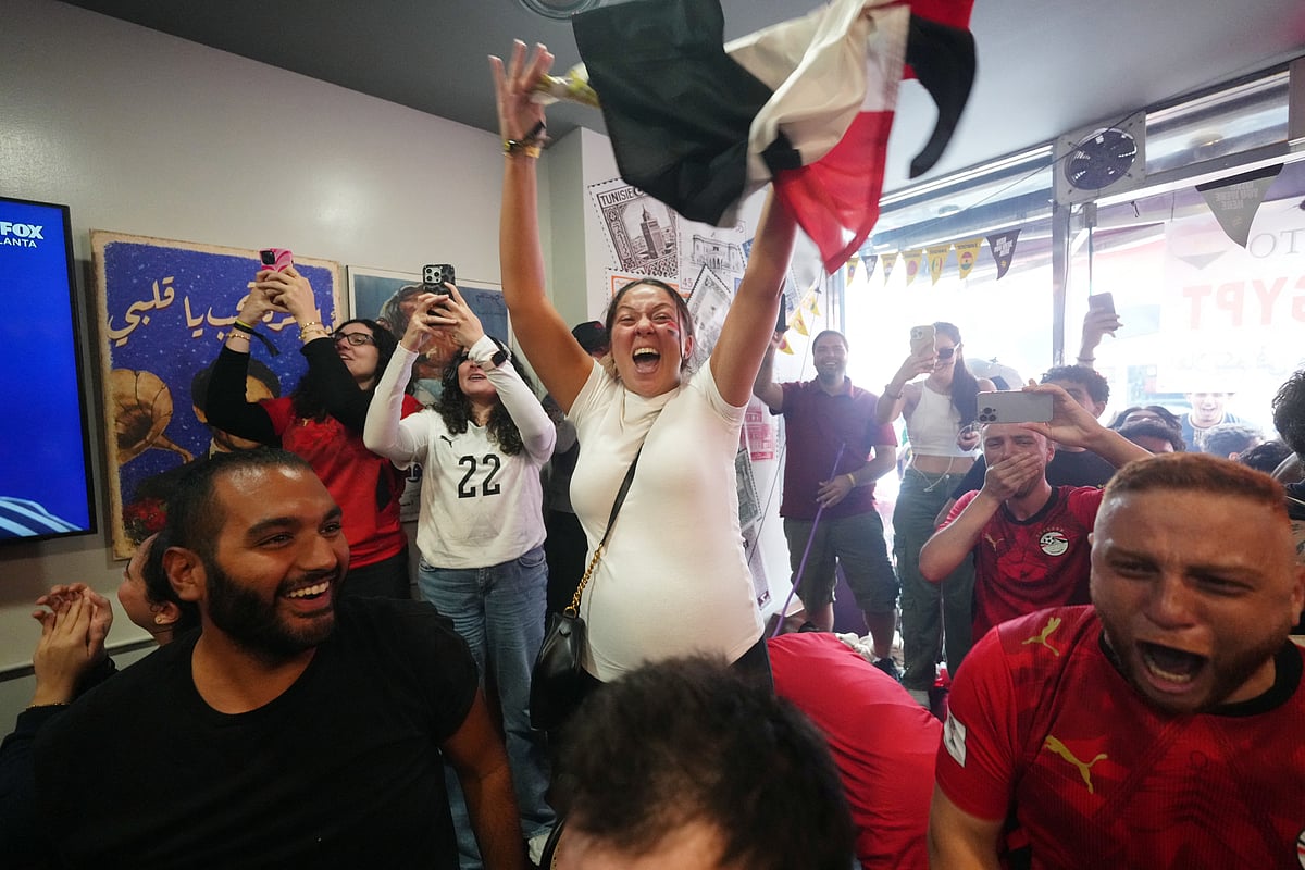 SOCCER-WORLDCUP-ARG-EGY/FANS-NEWYORK