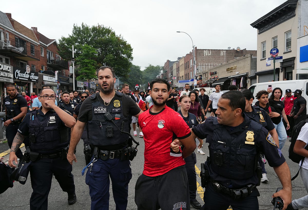 SOCCER-WORLDCUP-ARG-EGY/FANS-NEWYORK