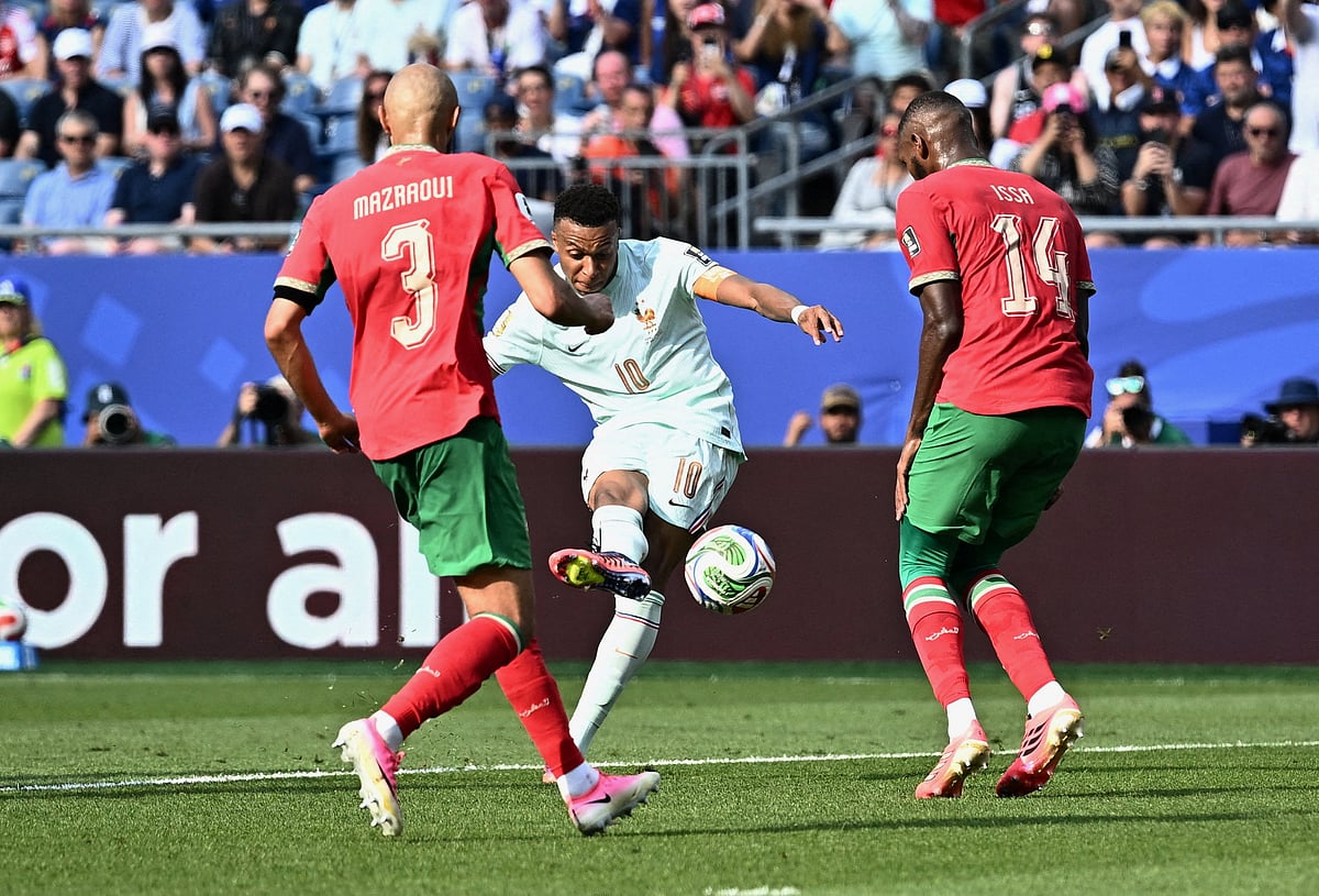 SOCCER-WORLDCUP-FRA-MAR/