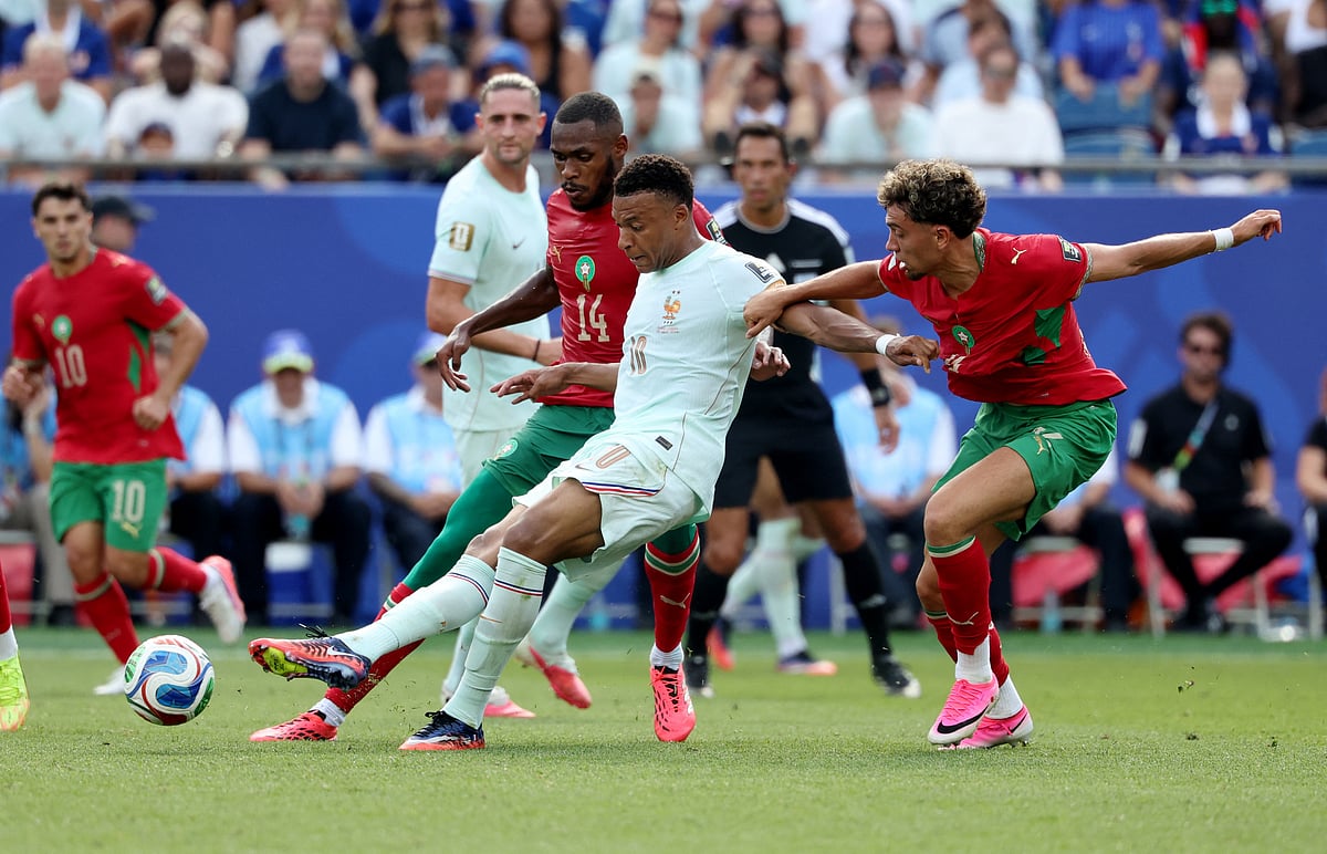 SOCCER-WORLDCUP-FRA-MAR/