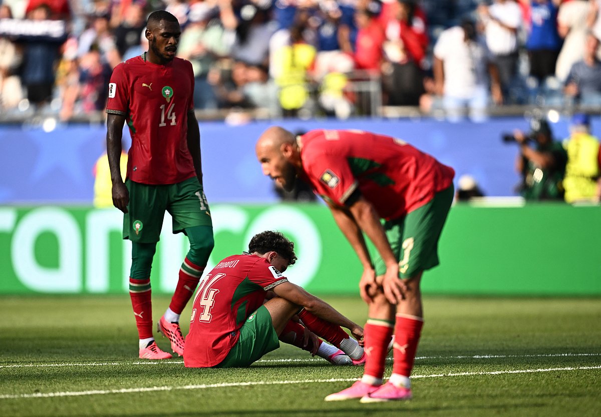 SOCCER-WORLDCUP-FRA-MAR/