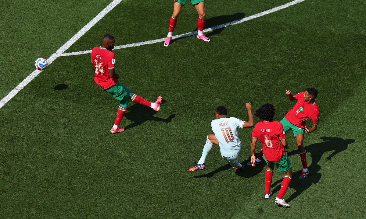 SOCCER-WORLDCUP-FRA-MAR/