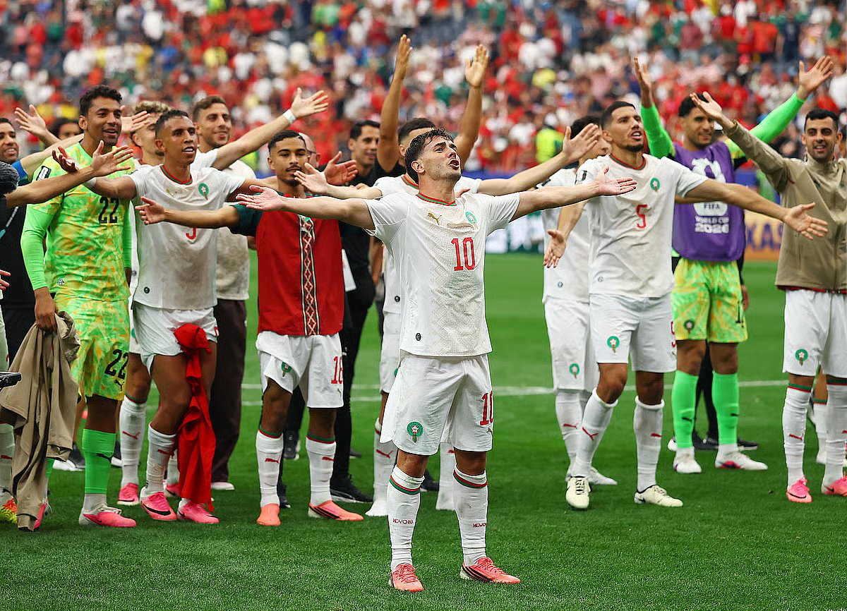 Six Moroccan players were born in France